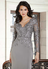 MGNY Madeline Gardner New York 72611 Long Formal Dress