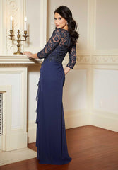 MGNY Madeline Gardner New York 72619 Long Formal Dress