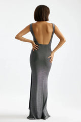 Nahla Dress - Silver