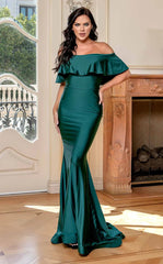 Jessica Angel 768 Fitted Long Evening Formal Dress