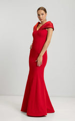 Odrella 7818 Long Mermaid Fit Formal Evening Dress