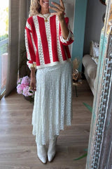 TRIANA white/red, jersey