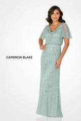 Cameron Blake CB780 Beaded Sequin Mother of the Bride Formal Long Dress