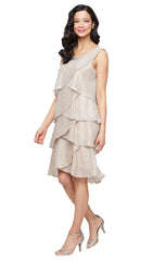 SL Fashions 9255215 Short Mother of the Bride Two Piece Dress
