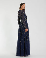 Formal Long Beaded Dress Mother of the Bride Mac Duggal 94216