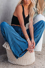 Emma Smocked Tie Dye Wide Leg Pants