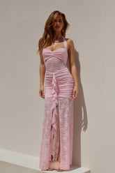 Annika Maxi Dress - Pink