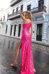 Nox Anabel A1307 Long Prom Formal Sequin Dress