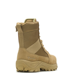 Bates Fuse Tall Zip E06511 Mens Brown Leather Lace Up Tactical Boots
