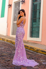 Nox Anabel C1458 Formal Long Beaded Prom Dress