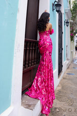 Nox Anabel D1269 Sequin Long Prom Mermaid Gown