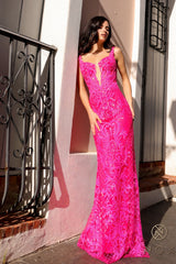 Nox Anabel E1274 Sequins Formal Long Prom Gown