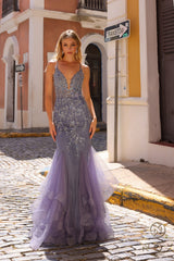 Nox Anabel G1368 Long Prom Beaded Formal Mermaid Dress