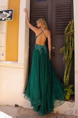 Nox Anabel G1405 Sequin Prom Glitter Formal Long Dress