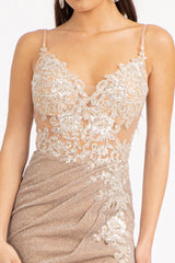 Sequin Glitter Mermaid Prom Dress