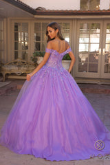 Nox Anabel H1349 Prom Beaded Formal Long Ball Gown