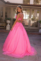 Nox Anabel H1357 Long Formal Prom Ball Gown