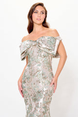 Ivonne D ID6203 Long Formal Floral Evening Dress