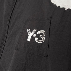 Y-3 Raw Edge 3 Stripes Nylon Shell Jacket