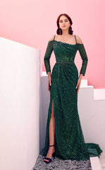 Modessa Couture M22406 Prom Long A Line Formal Evening Dress