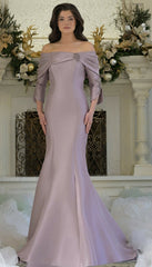 Marsoni MV1360 Long Formal Beaded Applique Evening Dress