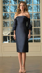 Marsoni MV1370 Short Fitted Knee Length Cocktail Dress