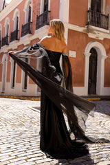 Nox Anabel R1312 Long Fitted Prom Slit Dress