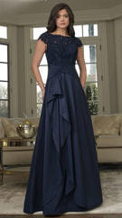 Rina di Montella 3327 Long Formal A Line Mother of the Bride Dress