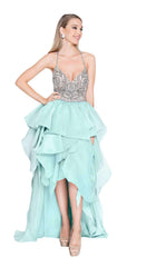 Terani Couture 1811P5782 High Low Prom Dress