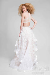 Terani Couture 1711P2713 Two Piece Long Prom Dress