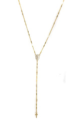 Cross Necklace - 18k Gold Plated