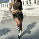 Camouflage Cargo Pocket Skirt