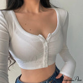 Cardigan V-neck Solid Arm Women's Long Slim Korean - Color