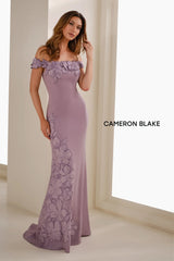 Cameron Blake CB901 Long Formal Floral Mermaid Dress