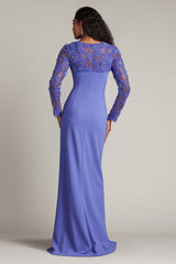 Tadashi Shoji CFE25401L Long Fitted Formal Evening Dress
