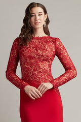 Tadashi Shoji CIK16206LXY A Line Long Mother of the Bride Formal Evening Dress