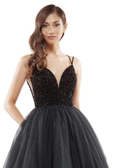 Colors 2382 Colors Long Formal Beaded Prom Dress