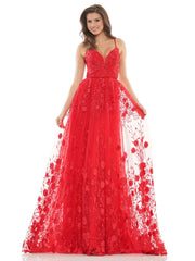 Colors 2726 Colors Long Spaghetti Strap Prom Formal Gown