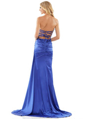 Formal Strapless Long Prom Dress by Colors CL2968