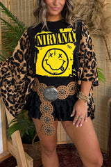 Nirvana Print Mix & Match Tee