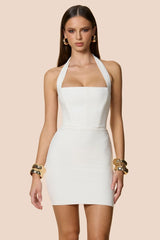 Nookie Belleza Mini Dress - White
