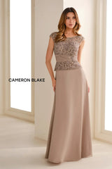 Cameron Blake 114657 Long Mother of the Bride Beaded Formal Dress