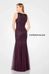 Cameron Blake 221684 Beaded Long Formal Evening A Line Dress
