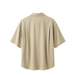 AMI Paris Embroidered Ami Paris Boxy Shirt
