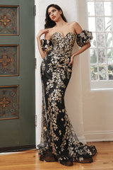 Long Formal Evening Gown by LaDivine J844