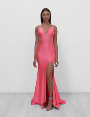 Jessica Angel Long Formal Fitted Prom Dress 930