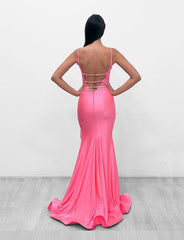 Jessica Angel Long Formal Fitted Prom Dress 930