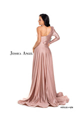 Jessica Angel Long One Shoulder Formal Dress 870