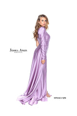 Jessica Angel Long One Shoulder Formal Dress 870