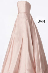 Jovani 62633 Prom Long Strapless Pleated Skirt Ball Gown